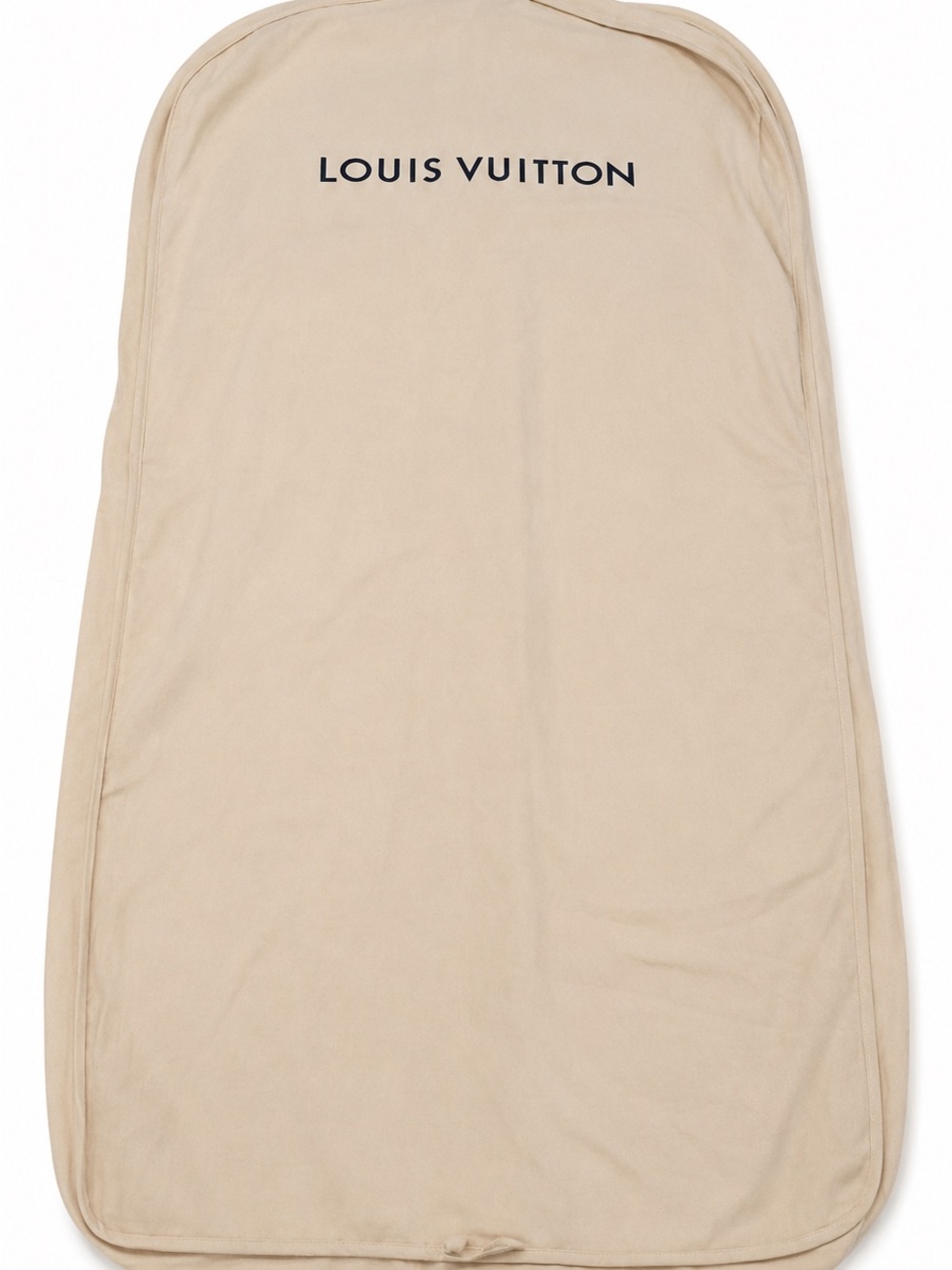 Louis Vuitton Cream Travel Dust Cover with Zip